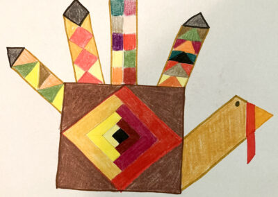 Hand Turkey Contest Entry