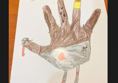 Hand Turkey Contest Entry