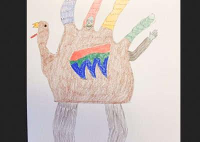 Hand Turkey Contest Entry