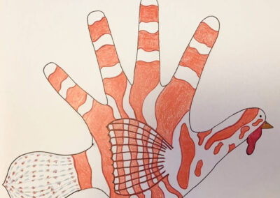 Hand Turkey Contest Entry