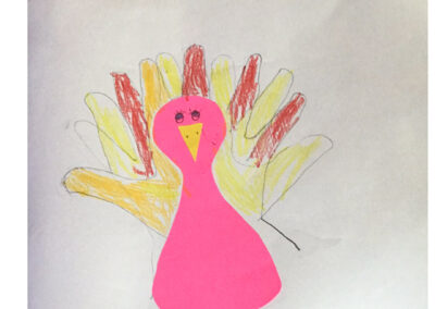 Hand Turkey Contest Entry