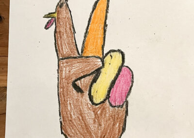 Hand Turkey Contest Entry