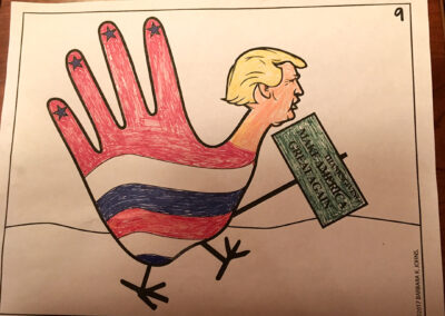 Hand Turkey Contest Entry