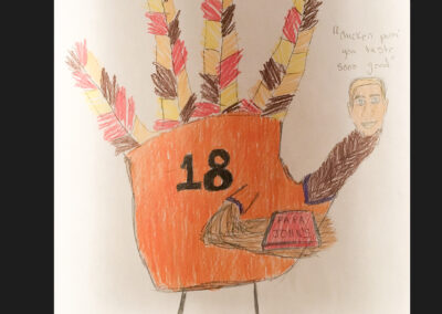 Hand Turkey Contest Entry