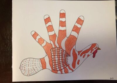 Hand Turkey Contest Entry